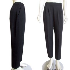 St. John Basics Black Santana Knit‎ Pants Size 4